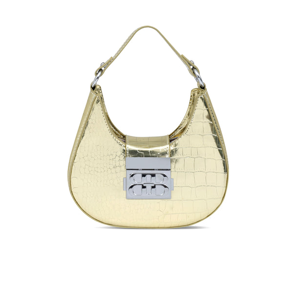 Gold strap outlet bag