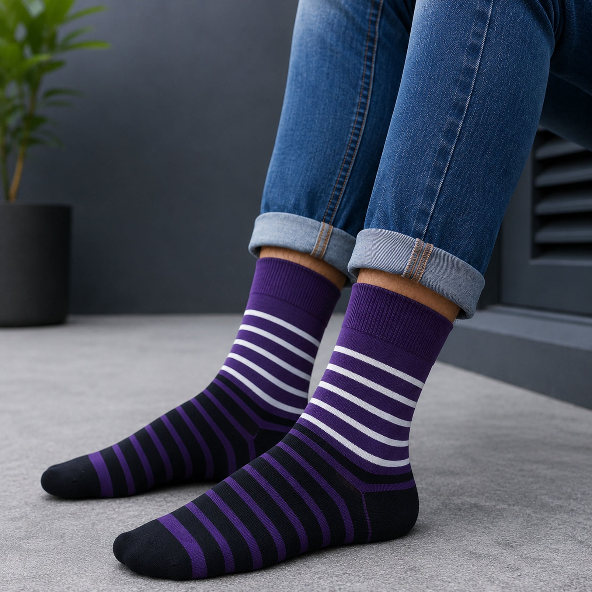 purple